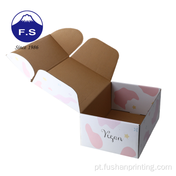 Caixa de embalagem de peruca personalizada para remessa de papel